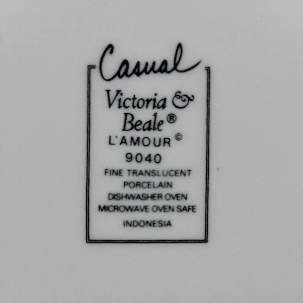 Victoria & Beale L'amour Salad Plates Bundle of 4